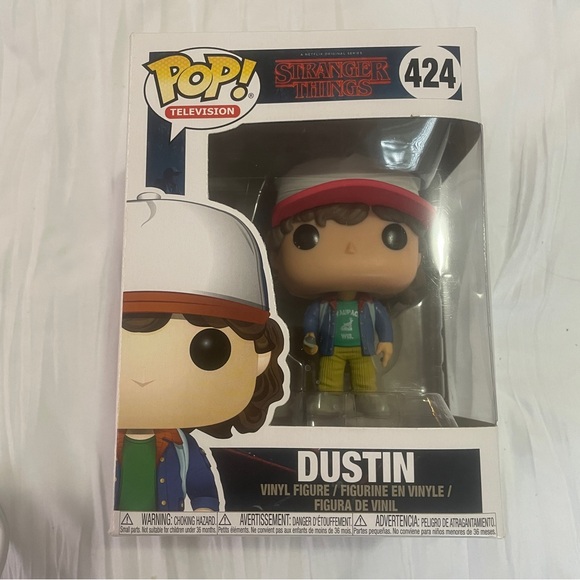 POP! Funko Stranger Things- Dustin 424 - Picture 1 of 1